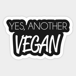 yes, another vegan Sticker